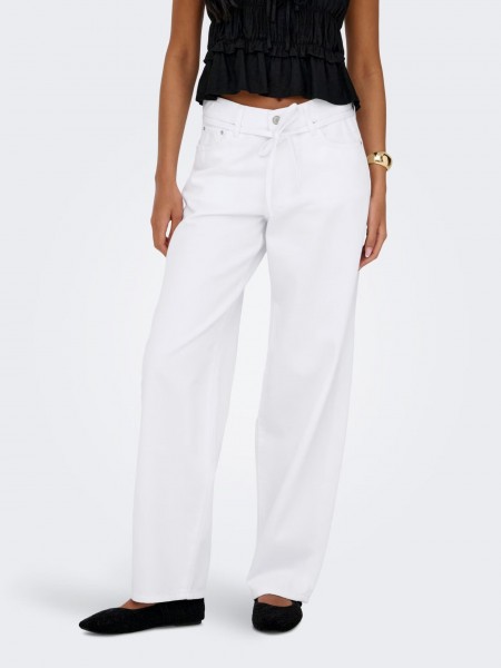 Jeans Woman White Only
