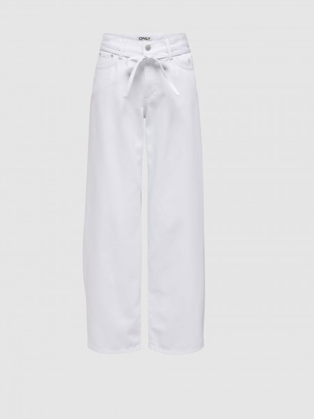 Jeans Mujer Blanco Only