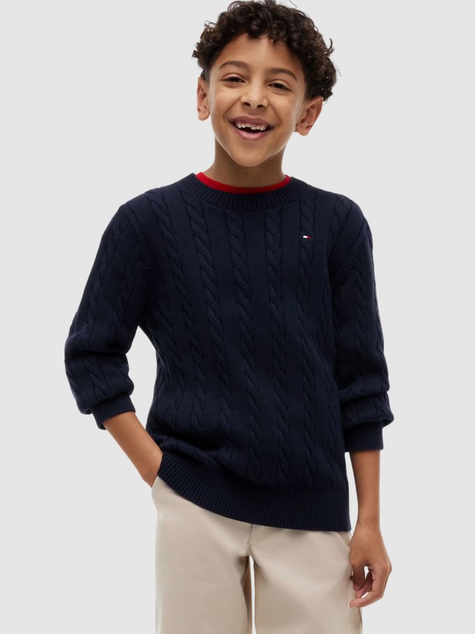 Nightgown Boy Navy Blue Tommy Jeans Kids