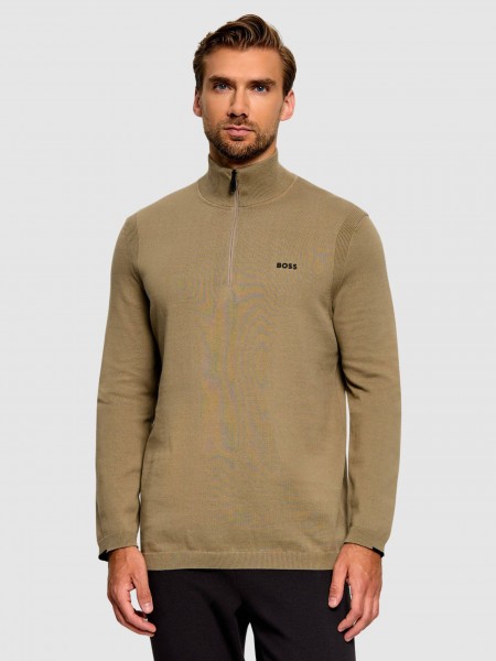Pullover Man Beige Boss