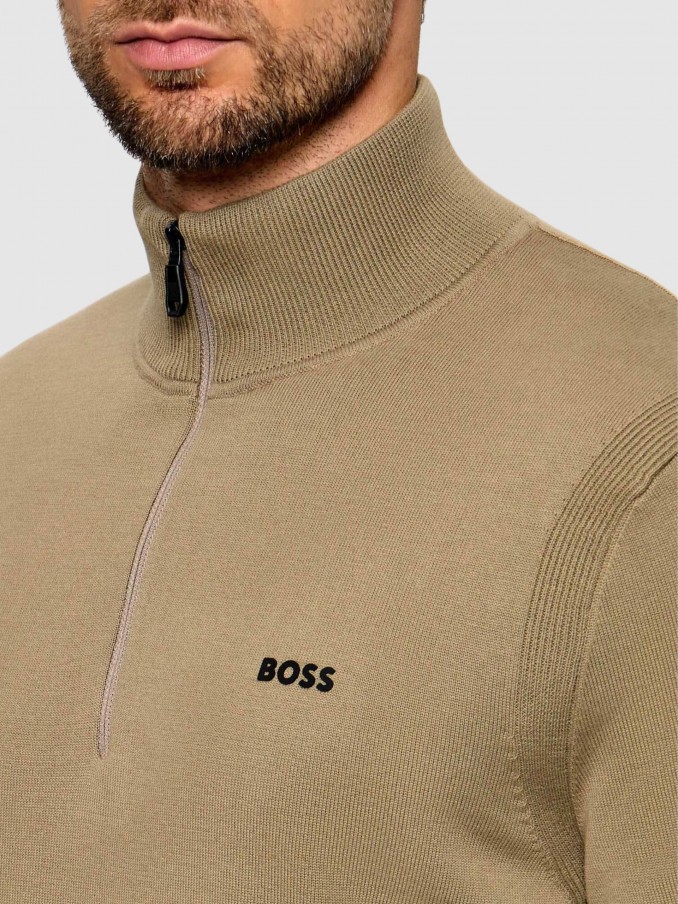 Pullover Man Beige Boss