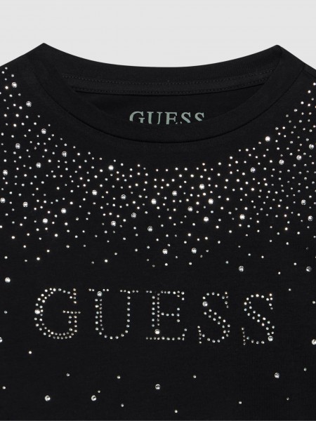 Camisola Guess Menina Ls Midi T-Shirt