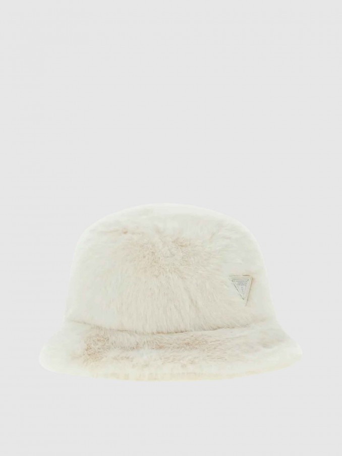 Hat Girl Cream Guess