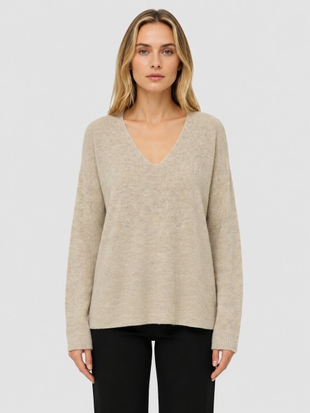 Camisola Vero Moda Mulher Vmcrewlefileglitter Ls V-Nk Pul Noos Lx