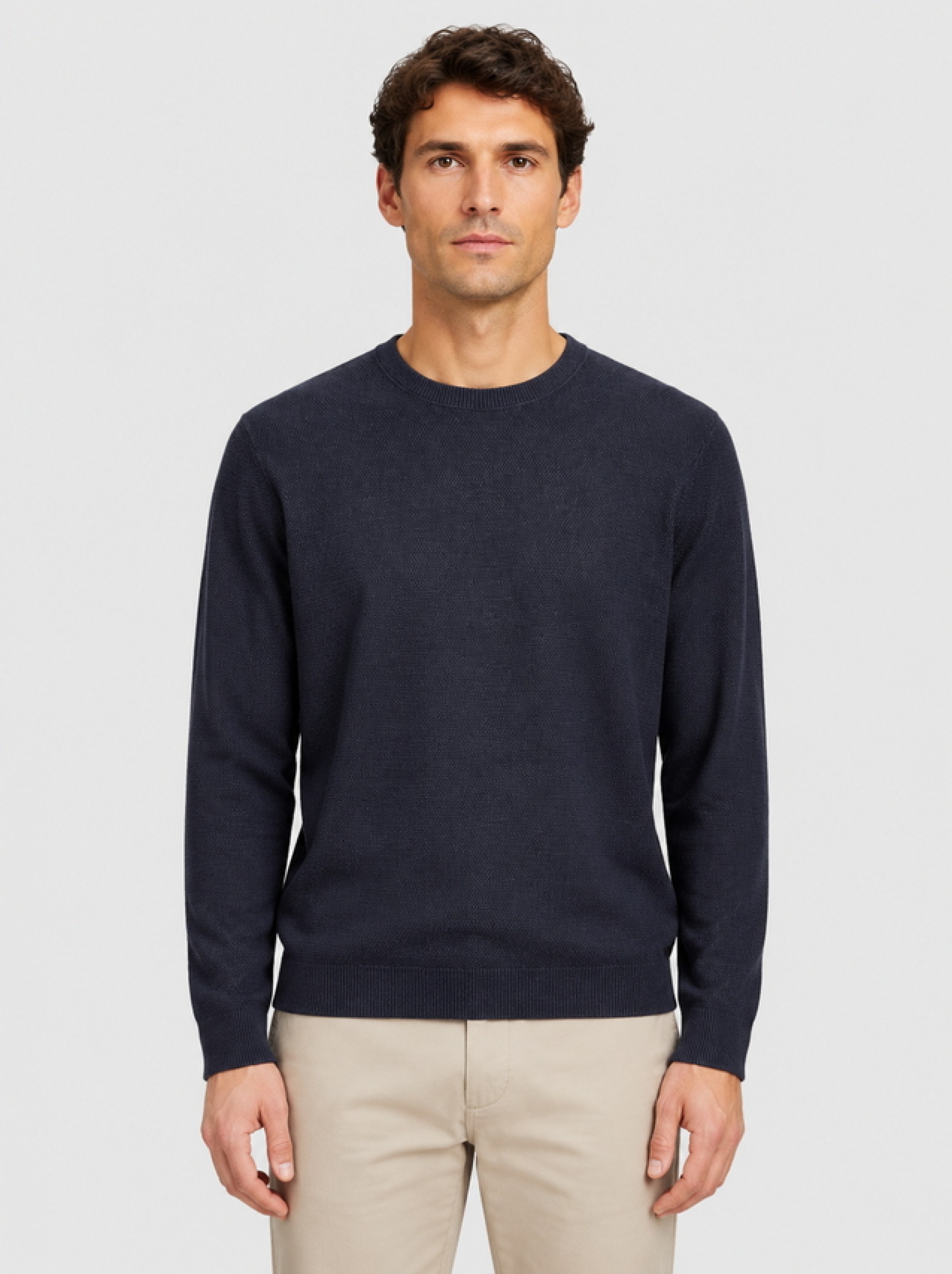 Pullover Man Navy Blue Jack & Jones