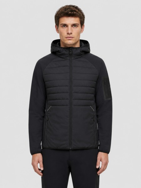 Jacket Man Navy Blue Boss