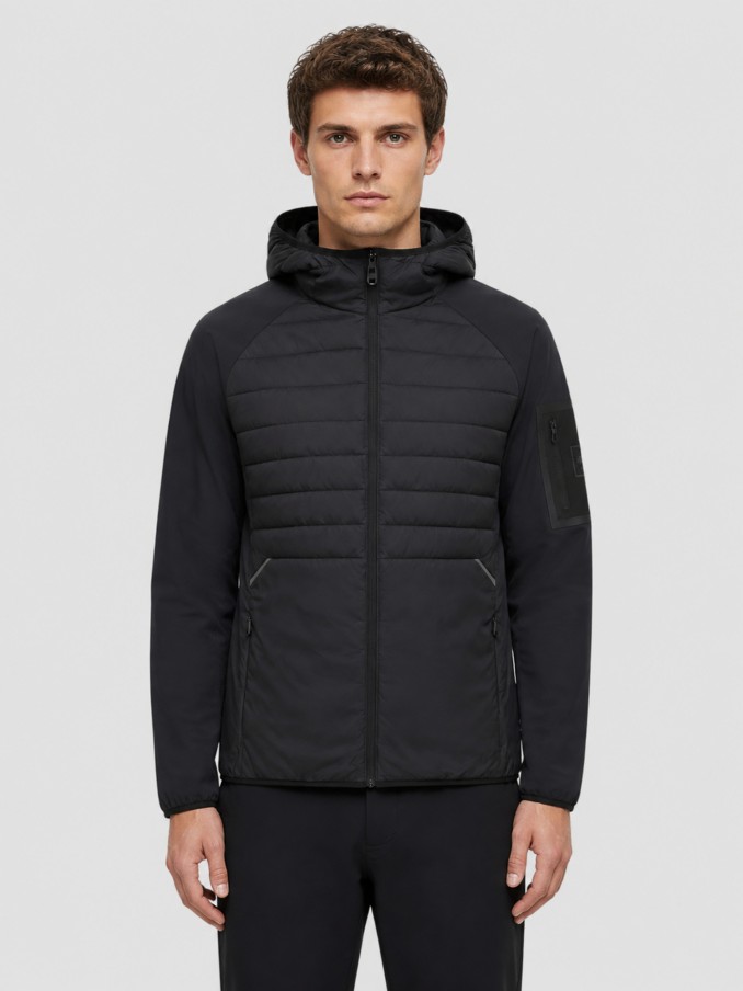 Jacket Man Navy Blue Boss