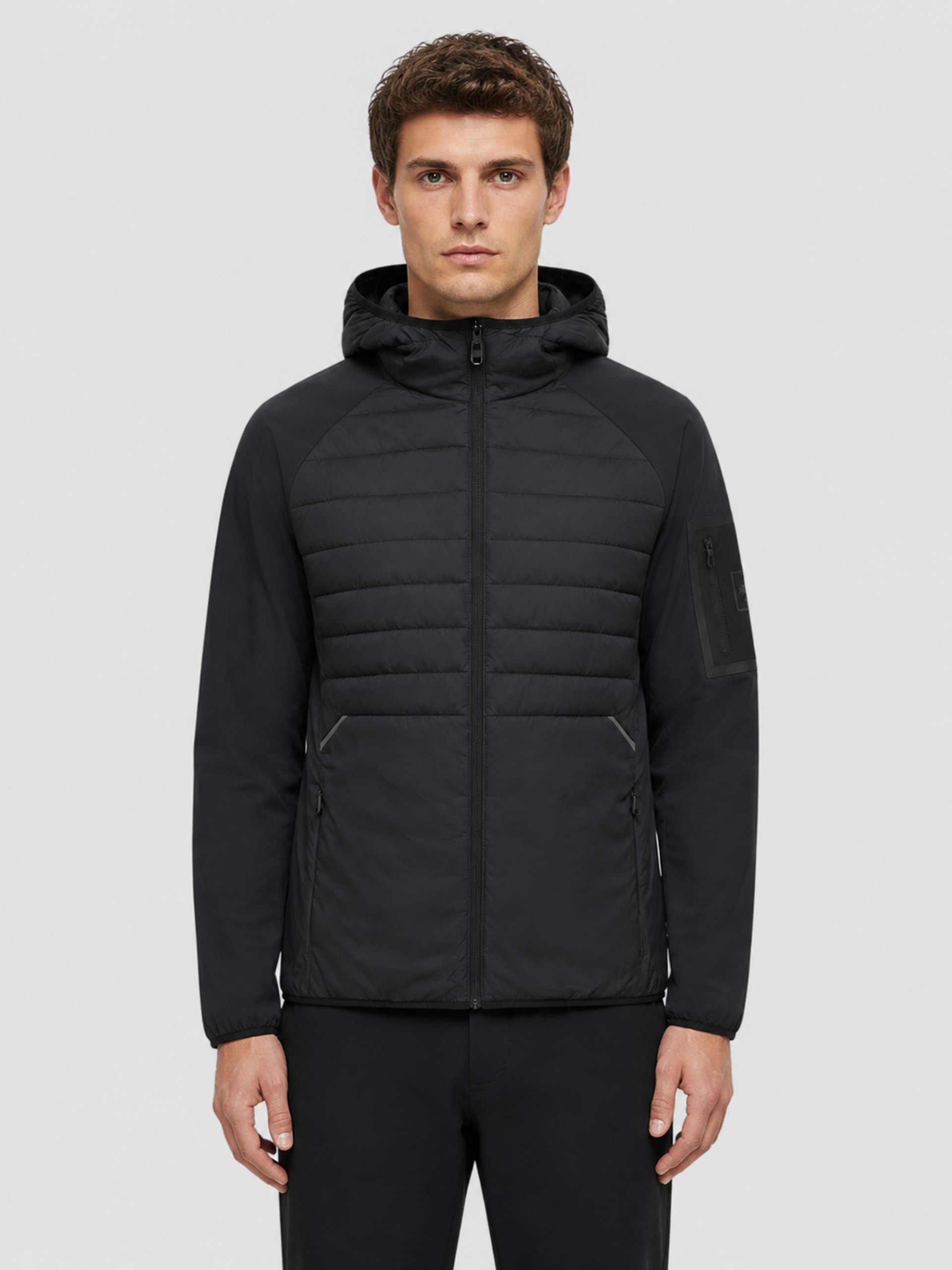 Jacket Man Navy Blue Boss