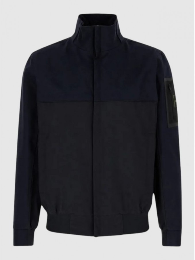 Jacket Man Navy Blue Boss