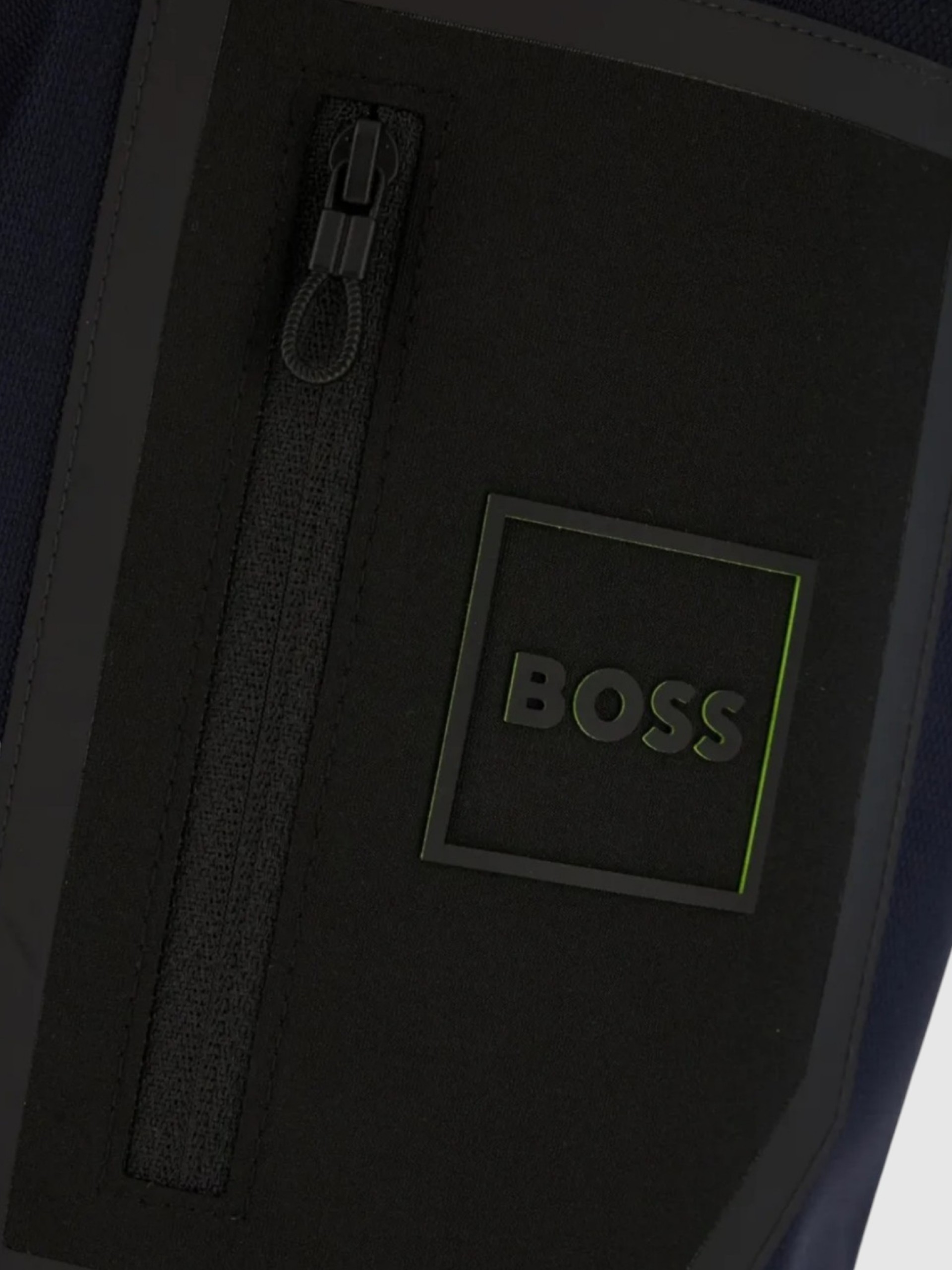 Jacket Man Navy Blue Boss