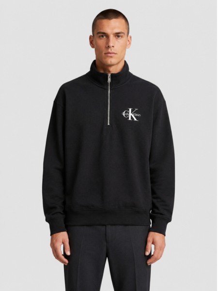 Pullover Man Black Calvin Klein
