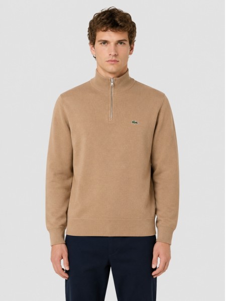 Camisola Lacoste Homem Half-Zip Sweatshirts Male Adult Knit