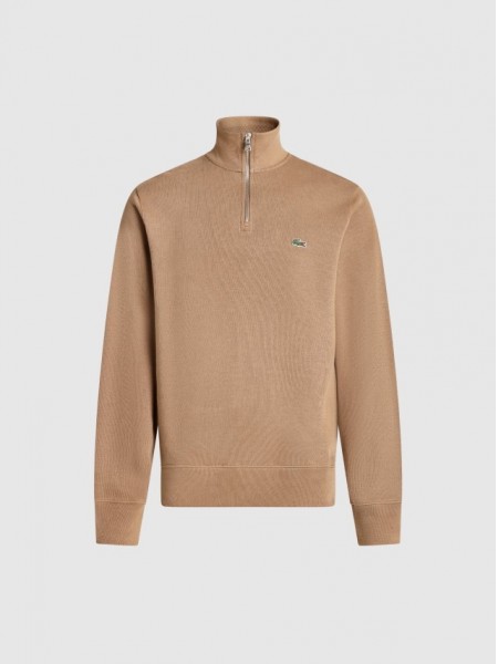 Camisola Lacoste Homem Half-Zip Sweatshirts Male Adult Knit