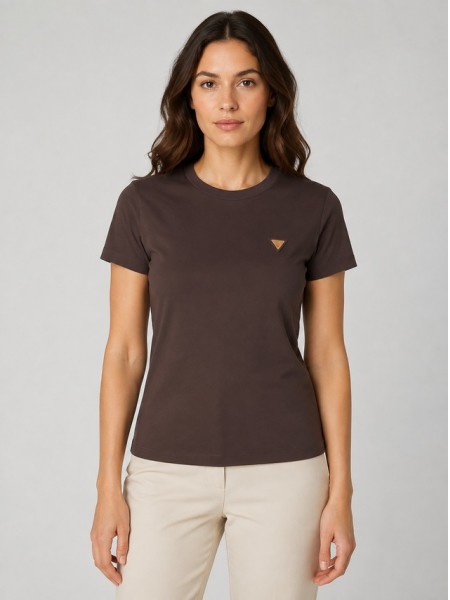 T-Shirt Woman Brown Guess Underwear