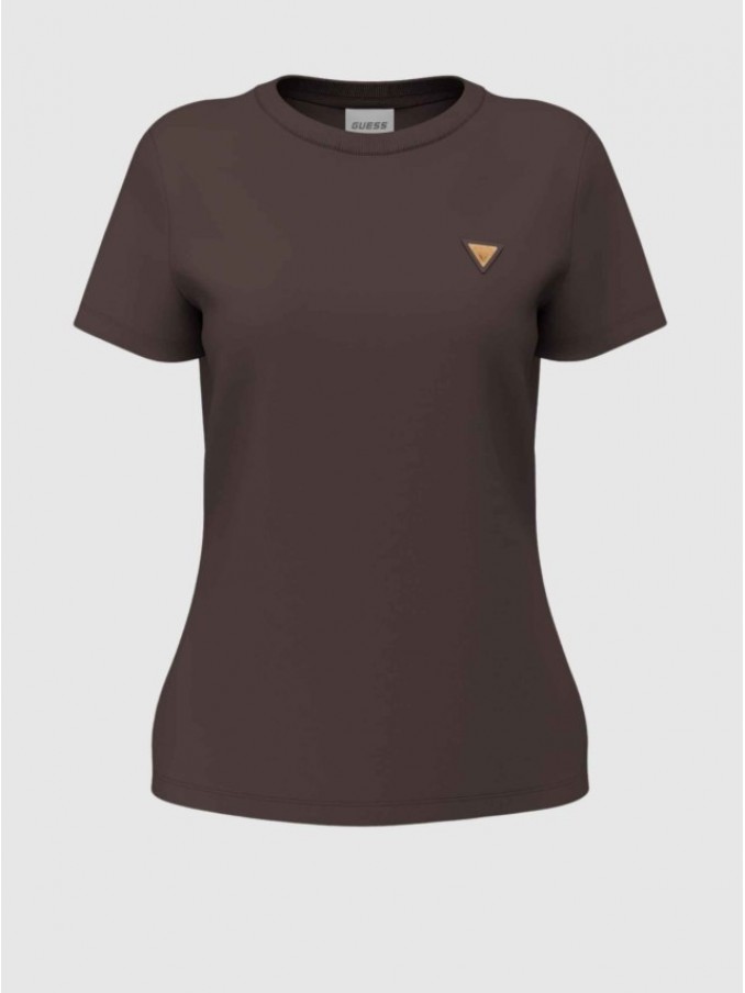 Camiseta Mujer Marr�n Guess Underwear