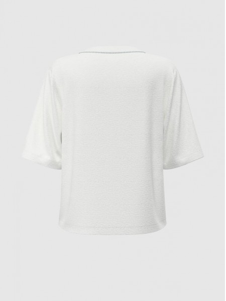 T-Shirt Woman White Guess