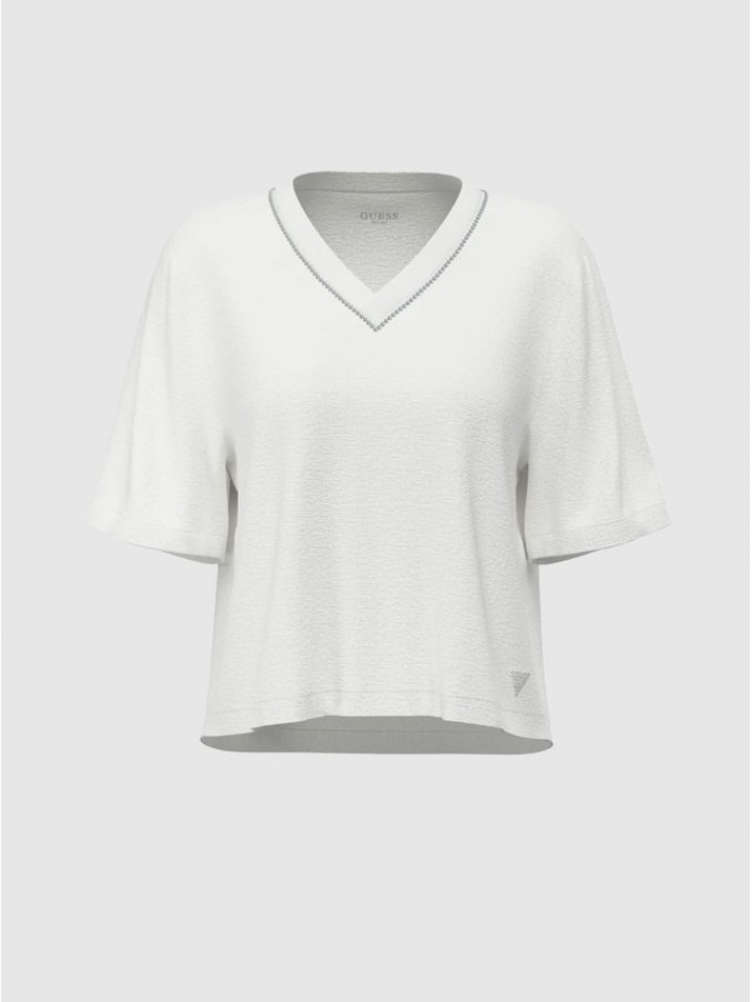 T-Shirt Woman White Guess