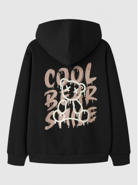Sweatshirt Name It Menino Nkmkemuel Ls Swe Wh Bru Box Ps Noos