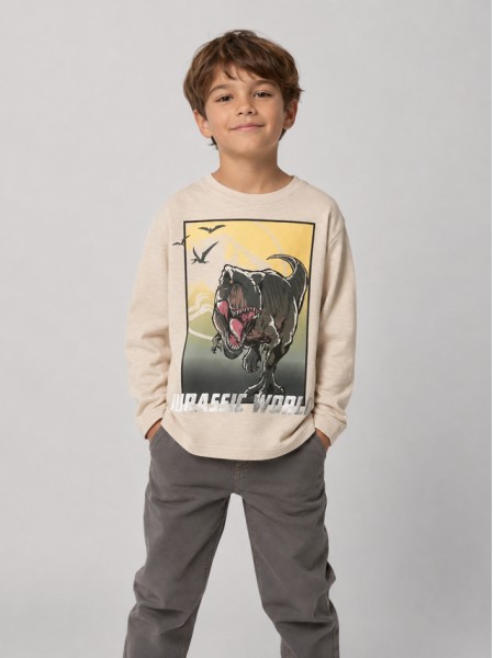 Camisola Name It Menino Nmmjim Jurassic Ls Nreg Top Box Noos Sky