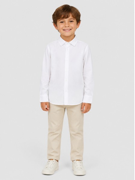 Camisa Ni�o Blanco Mayoral