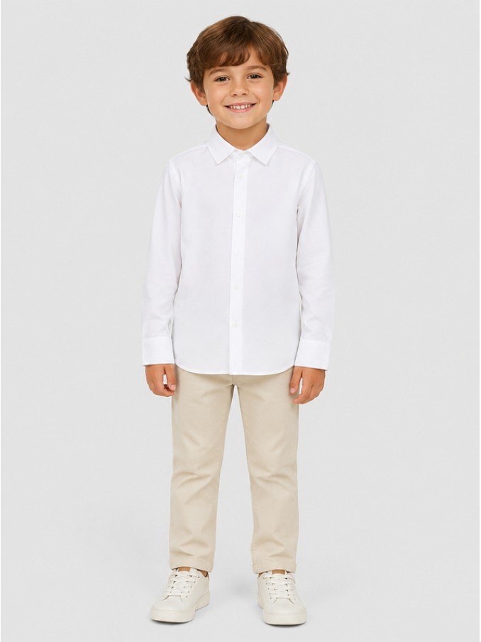 Camisa Niño Blanco Mayoral