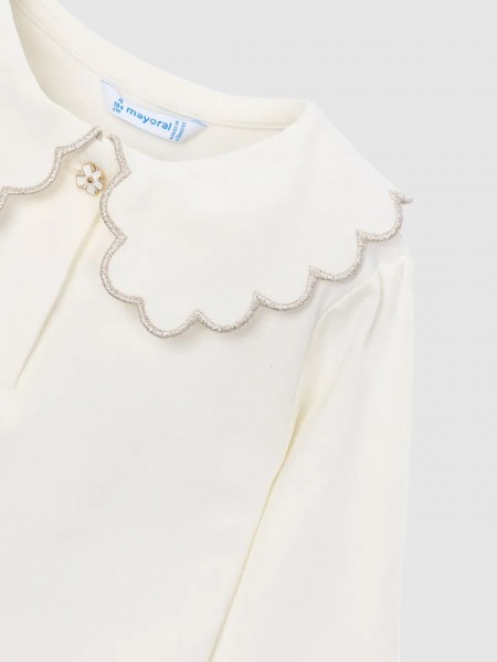 Pullover Girl Cream Mayoral