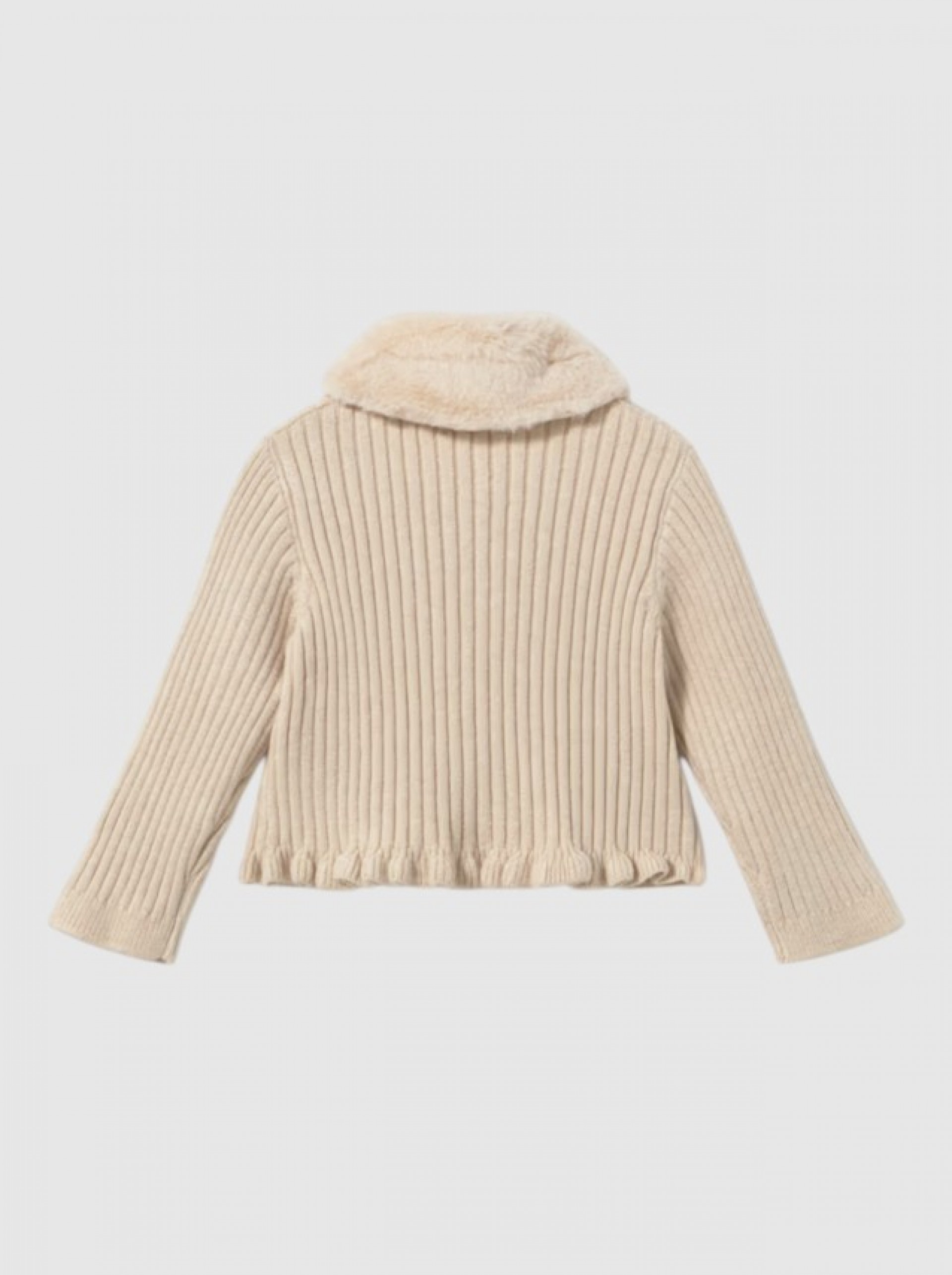 Chaqueta Bebe Niña Crema Mayoral