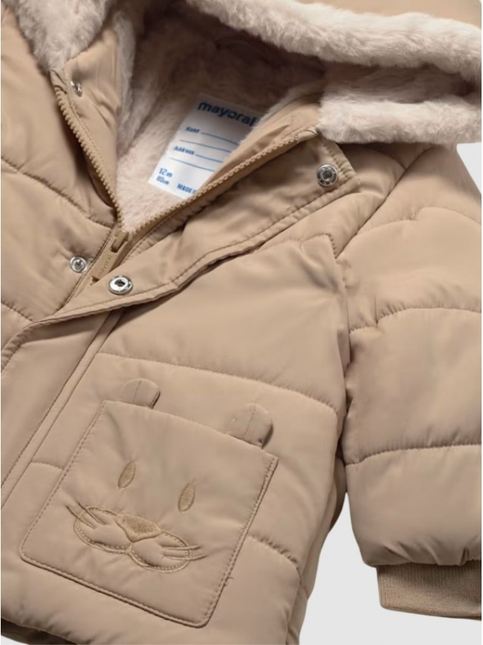 Chaqueta Bebe Niño Beige Mayoral