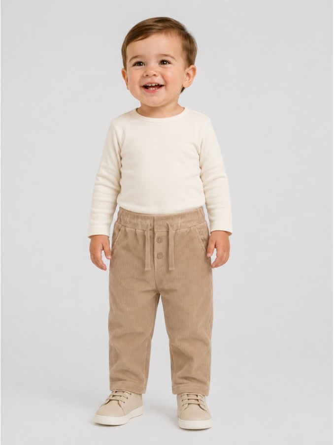 Pants Baby Boy Beige Mayoral