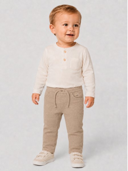 Pants Baby Boy Beige Mayoral