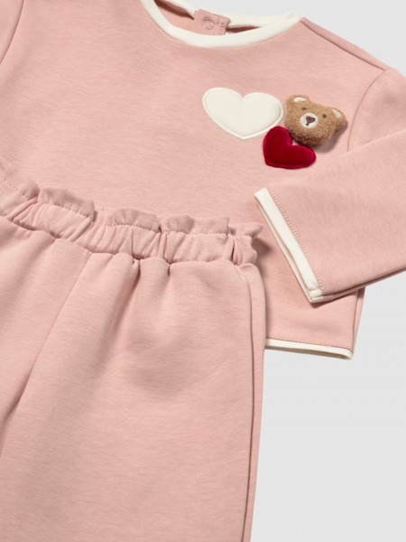 Conjunto Bebe Ni�a Rosa Mayoral