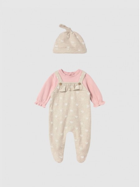 Conjunto Bebe Ni�a Rosa Claro Mayoral