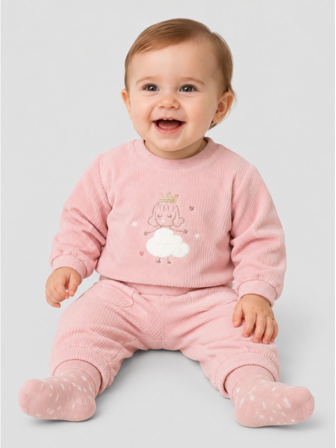 Set Baby Girl Light Pink Mayoral