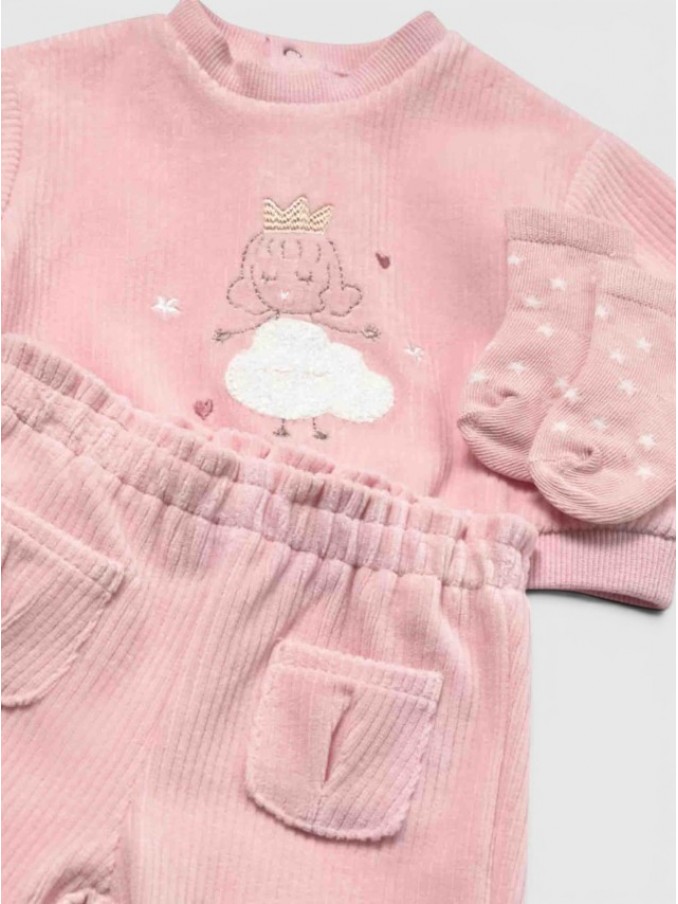 Set Baby Girl Light Pink Mayoral