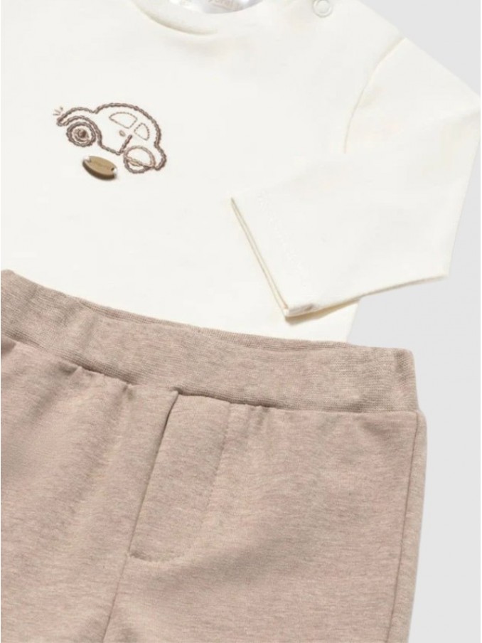 Conjunto Bebe Niño Crema Mayoral