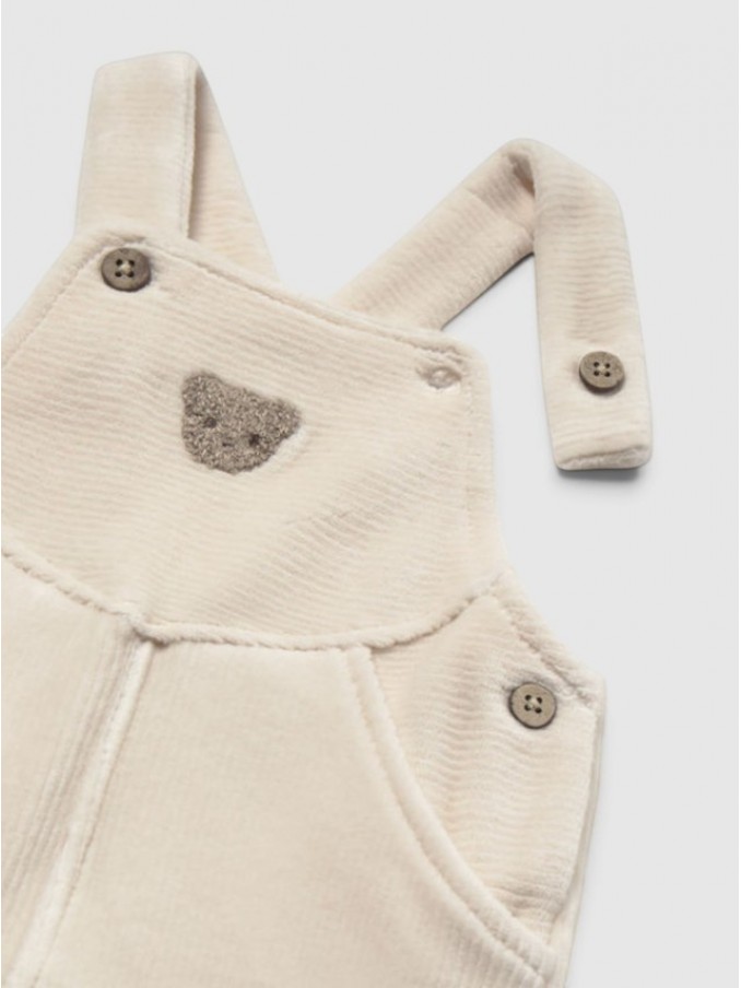 Dungarees Baby Boy Cream Mayoral