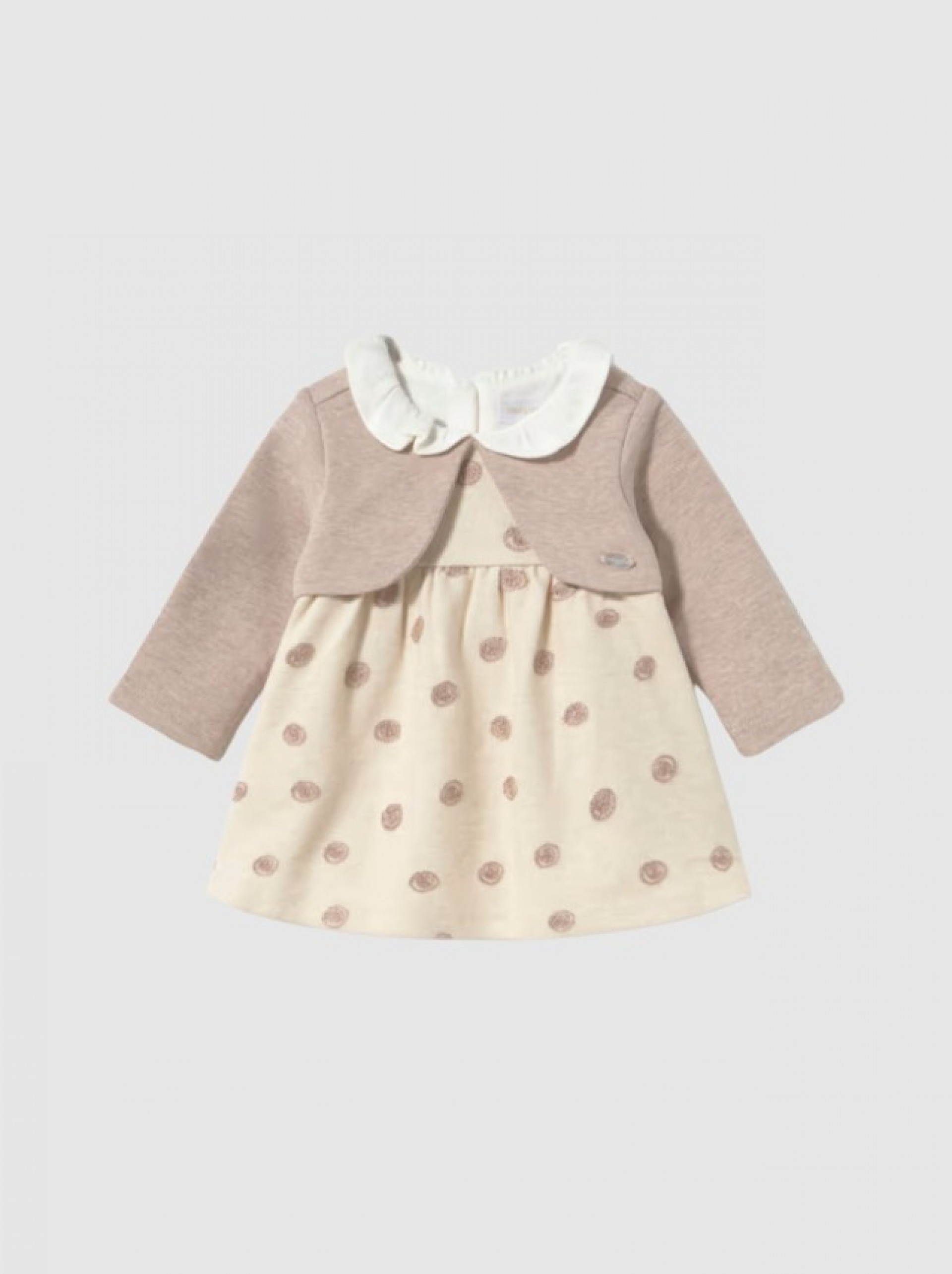Vestido Bebe Niña Beige Mayoral