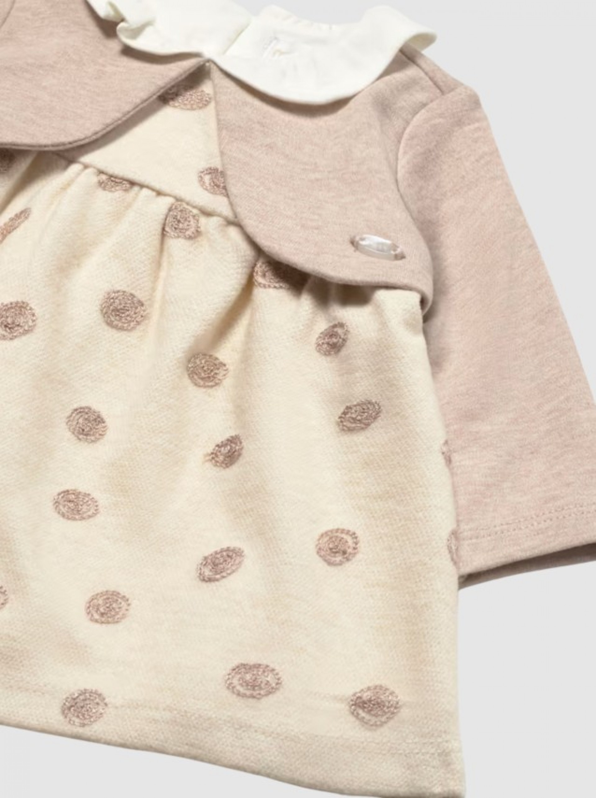 Vestido Bebe Niña Beige Mayoral