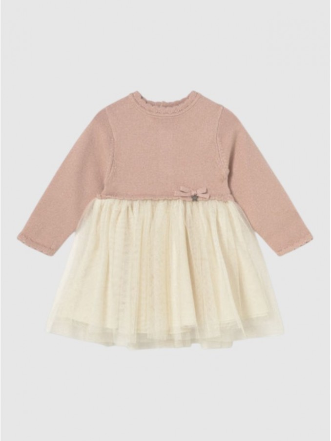 Vestido Bebe Niña Rosa Mayoral