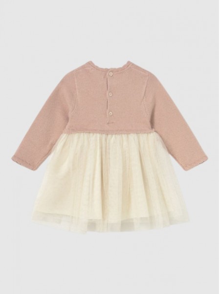 Vestido Mayoral Menina Vestido Comb. Tric� E Tule