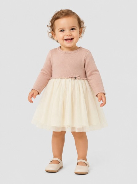 Dress Baby Girl Rose Mayoral Dress Baby Girl Rose Mayoral