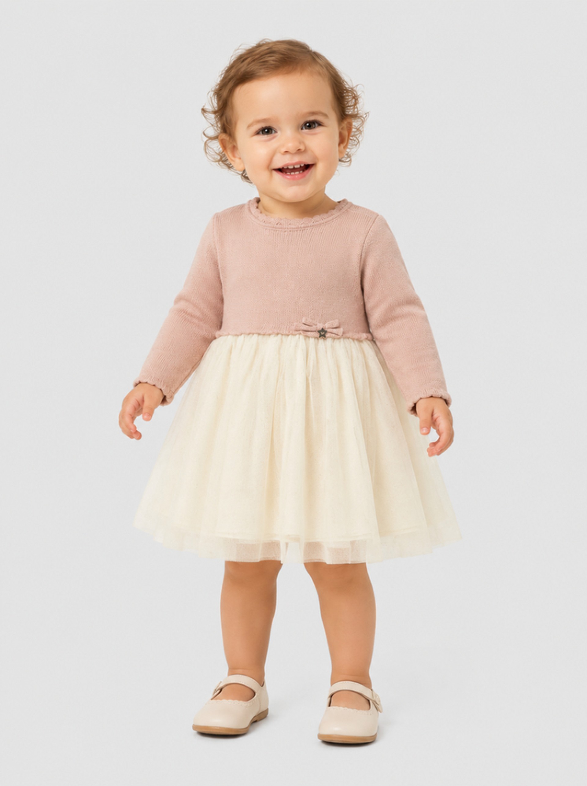 Vestido Bebe Niña Rosa Mayoral