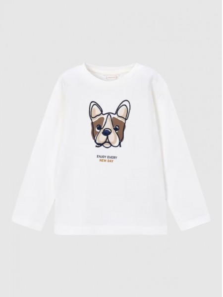 Camisola Mayoral Menino Camiseta M/comp. Bordada
