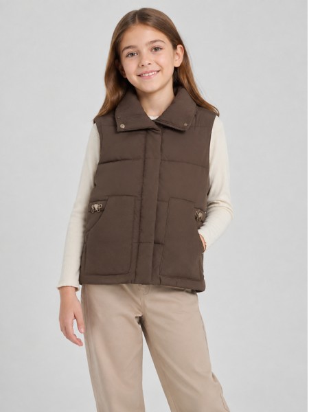 Vest Girl Brown Mayoral Vest Girl Brown Mayoral