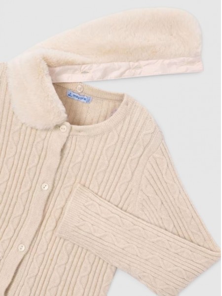 Chaqueta Ni�a Crema Mayoral
