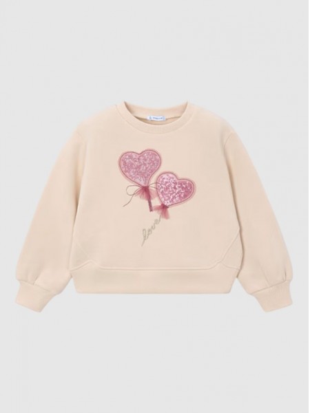 Sweatshirt Mayoral Menina Sweat Aplica��es