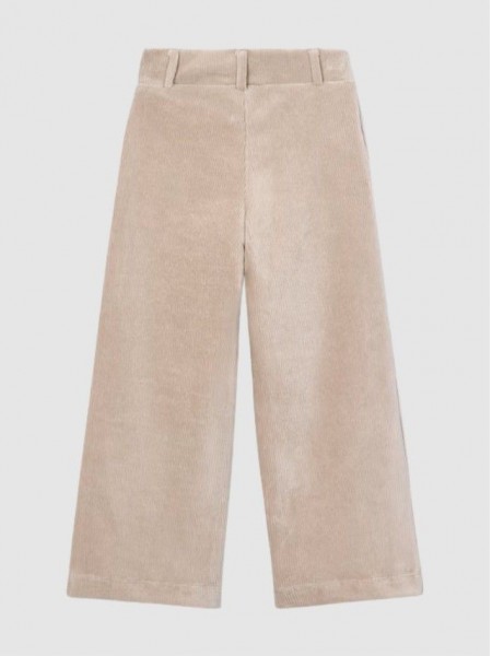 Pantalones Ni�a Crema Mayoral