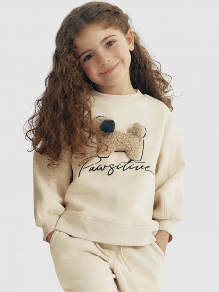 Conjunto 2 Pe�as Mayoral Menina Fato Treino Aplic. Cachorro