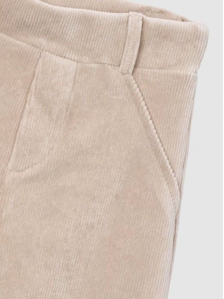 Pantalones Ni�a Crema Mayoral