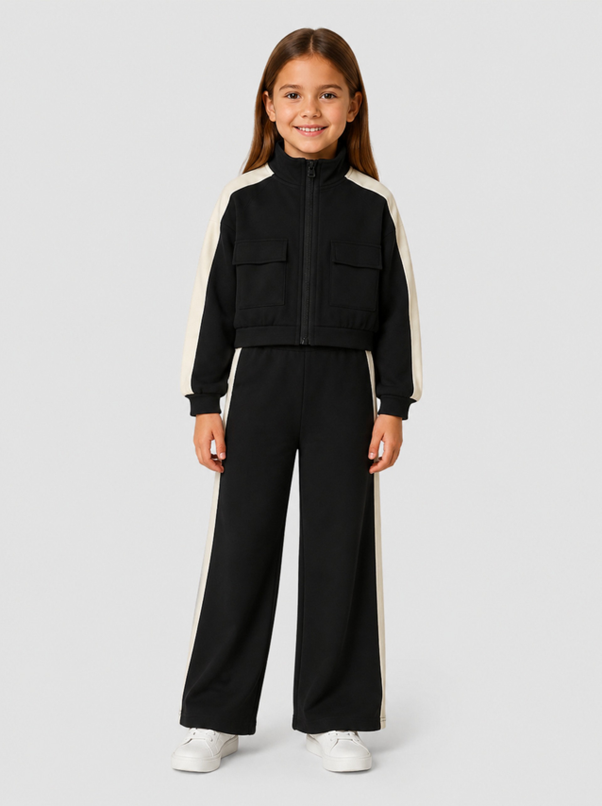 Conjunto Niña Negro Mayoral